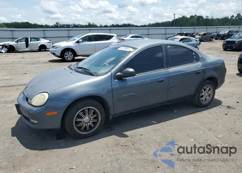 2001 Dodge Neon Se z USA, uszkodzony, nr VIN 1B3AS46C71D109140